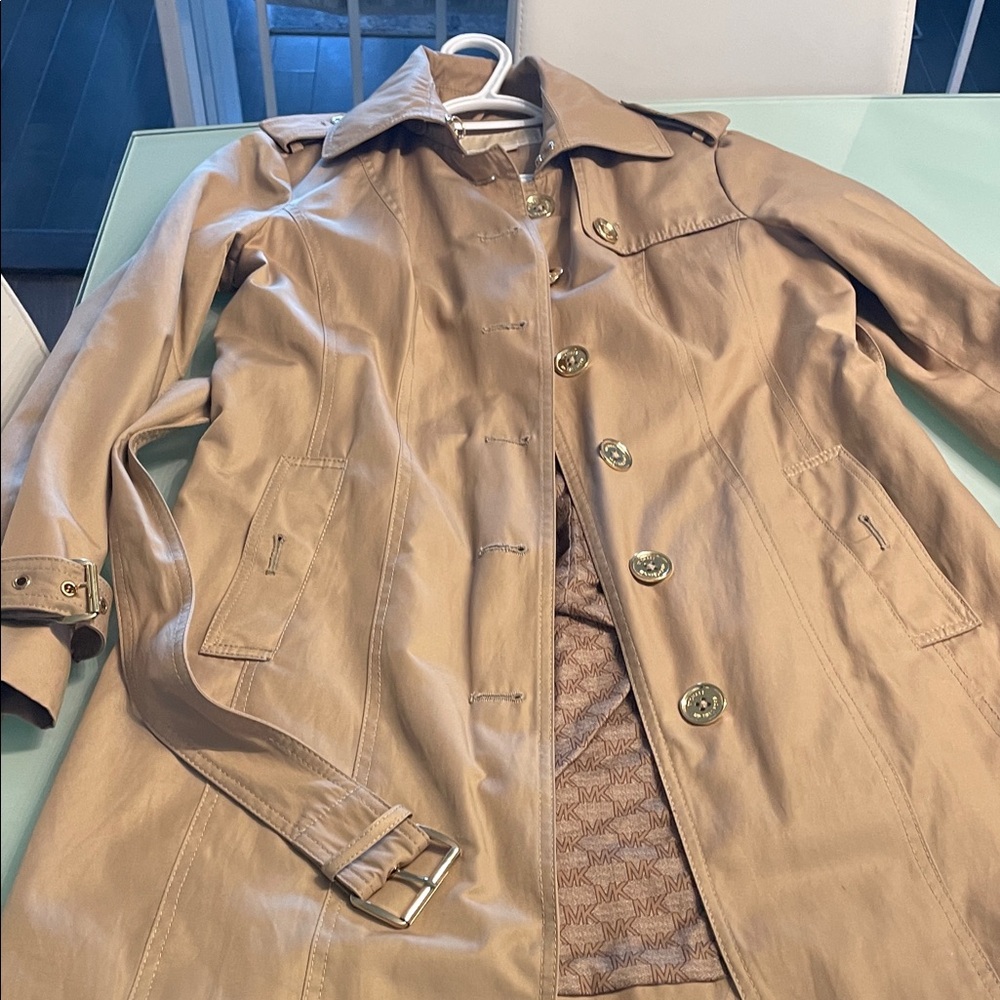 MICHAEL Michael Kors Beige Trench Coat